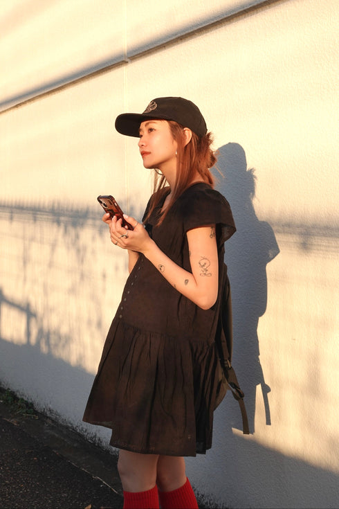 コットンレースミニOP